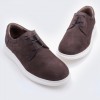 Pure Leather Men's Casual Shoes Lace-up Casual- 56.074.64