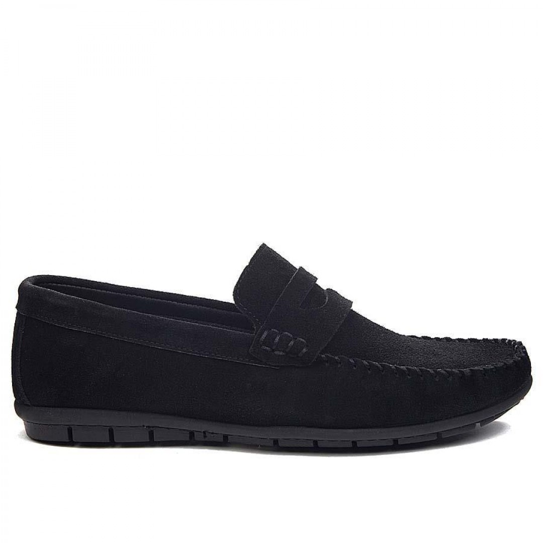 Leather Men's Casual Shoes Skin Comfortable Sole - Y004