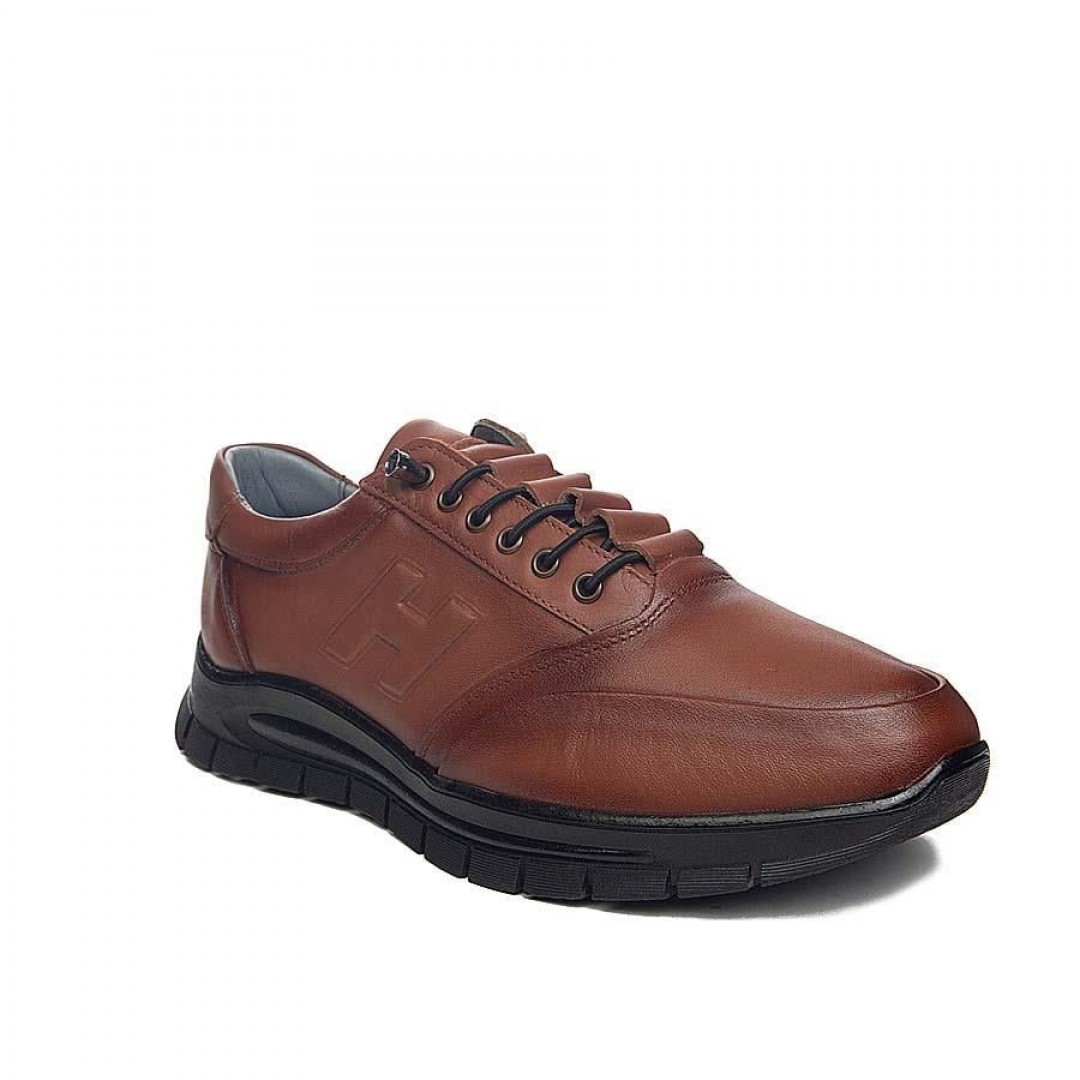 Leather Men's Casual Shoes Skin Comfortable Sole - F006